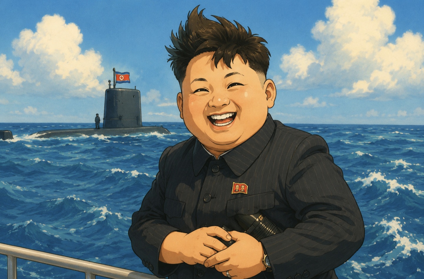 Kim Jong-un Corée du Nord doctrine nucléaire automatique - frappe automatisée, dissuasion, missiles balistiques, péninsule coréenne